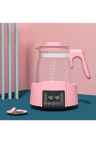 kiddoz سخان ماء حليب الأطفال، يحتفظ بالحرارة لمدة 72 ساعة، يزيل الكلور، ويضبط...