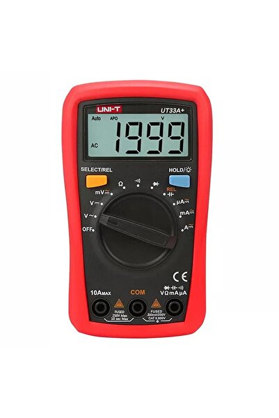 Powermaster Unit UT 33A+ 600V Dijital Multimetre Ölçü Aleti