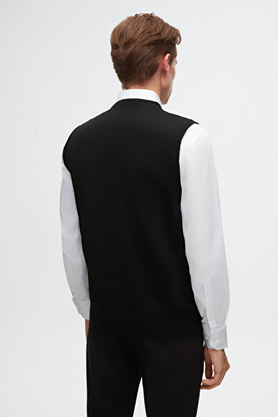 D'S Damat Ds Damat Regular Fit Black Sweater