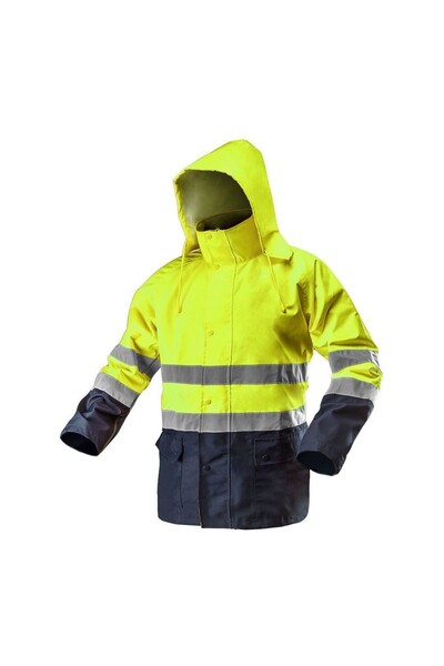 JollyMag Geaca de lucru, tesatura Oxford, impermeabila, galben, model Visibility, marimea L/52, NEO