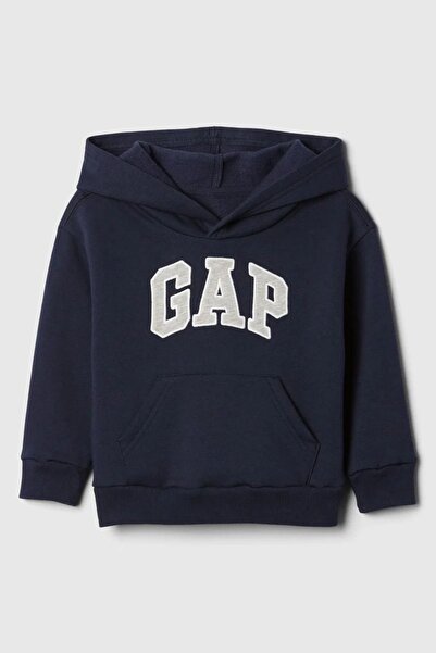 GAP Logo Erkek Bebek Lacivert Sweatshirt