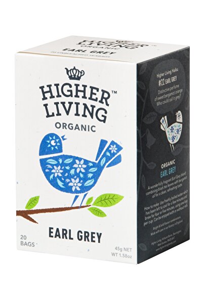 JollyMag Ceai EARL GREY , 20 plicuri, Higher Living