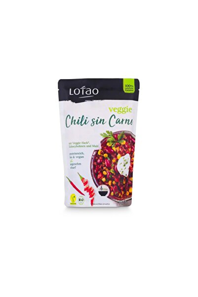 JollyMag Veganské chilli sin carne s červenými fazolemi a zeleninou, 320g, Lotao