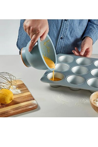 IKEA Ponnyfisk Mixing Bowl, Light Grey-Blue, 1Lt