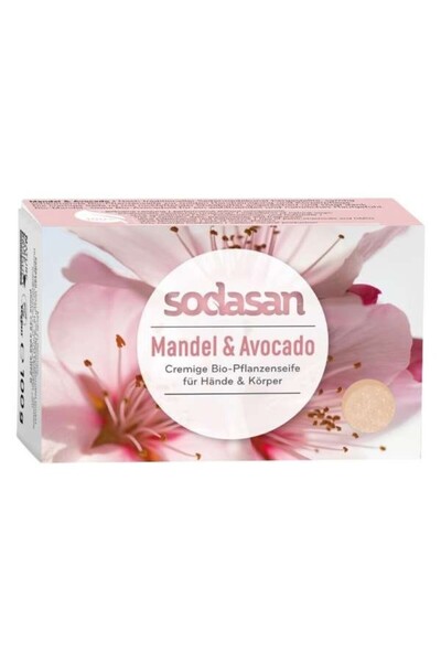 JollyMag Sapun Crema Bio Migdale si Avocado 100 Gr Sodasan