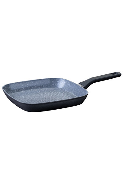 FACKELMANN Pressed aluminum grill pan 28x28 cm, Cosmo, PFAS-free with ceramic coating