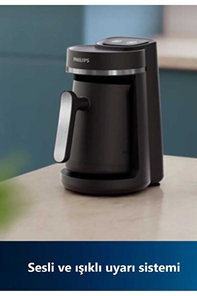 Philips 5000 Series Türk Kahvesi Makinesi – 735W, Taşma Önleyici, Şık Tasarım