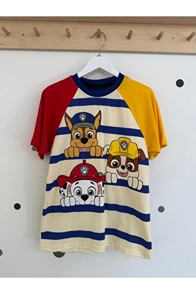 kidstalya مجموعة باو باترول المخططة