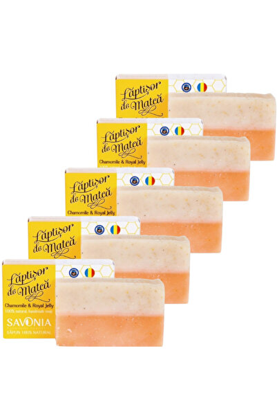 Savonia Set 5 buc - Sapun Musetel si Laptisor de Matca,