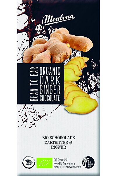 JollyMag Hořká čokoláda se zázvorem, 100g, Meybona