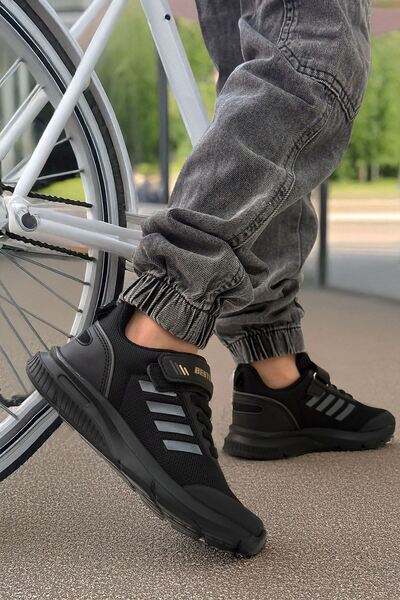 Deri De Luxe Ριγέ εξαιρετικά ελαφριά παιδικά αθλητικά παπούτσια