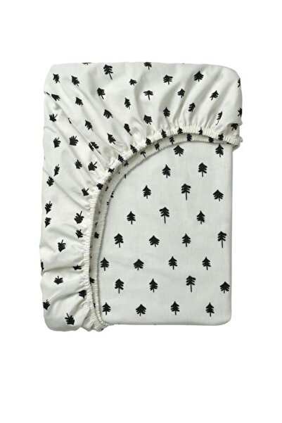 IKEA Grönfınk Elastic Baby Bed Sheet 60X120, White