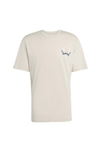 adidas Ανδρικό μπλουζάκι μπεζ GRAPHIC LO SS T JX8157