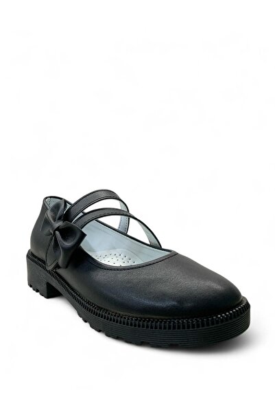 Tuğba Ortopedi 2226-3 Ortopedik Kız Çocuk Siyah Okul Ayakkabısı