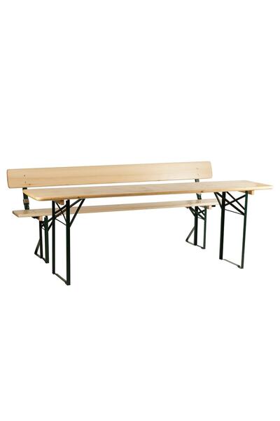 DacEnergy Set berarie, masa dreptunghiulara pentru gradina , cadru din otel s...