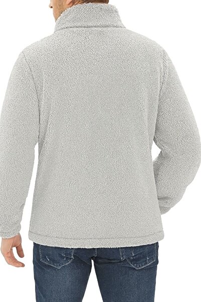 GENIUS STORE Oversize Plush Sweatshirt Men's Fleece Sweatshirt Men's Sweatshirt Oversize-Peluss