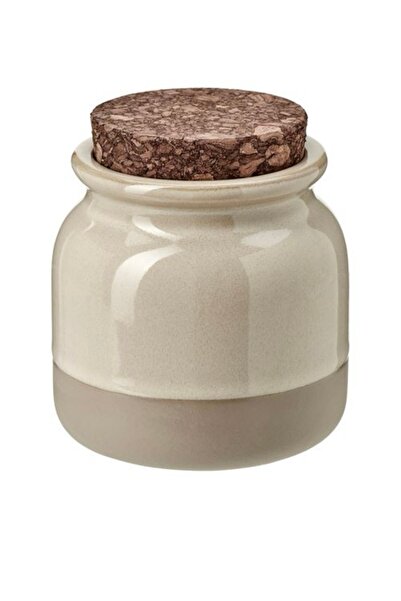 IKEA Brugdhaj seramik kavanoz 0,3lt