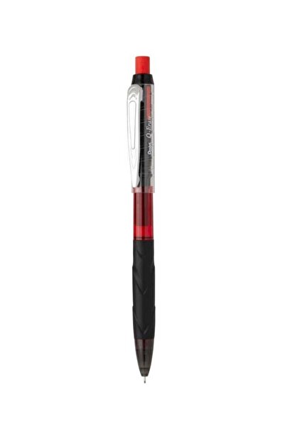 Pentel Versatil Kalem (Mekanik Kurşun Kalem) Metal Klipsli Büyük Boy Silgili Q-Erase 0.5 Mm Siyah y-