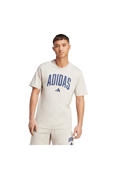 adidas Ανδρικό μπλουζάκι μπεζ M COLLEGIATE T JM6415
