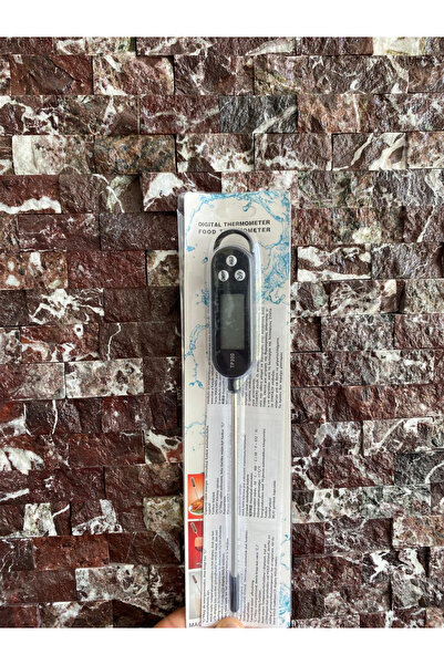 shop Pilli Dijital Yemek Termometresi – Et, Balık, Tavuk ve Fırın Ürünleri İç...