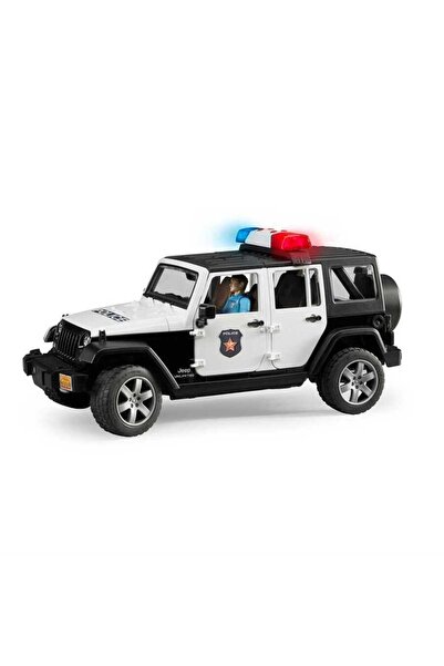 Bruder Jeep Wranger U.R. Polis Aracı Ve Memur BR02526