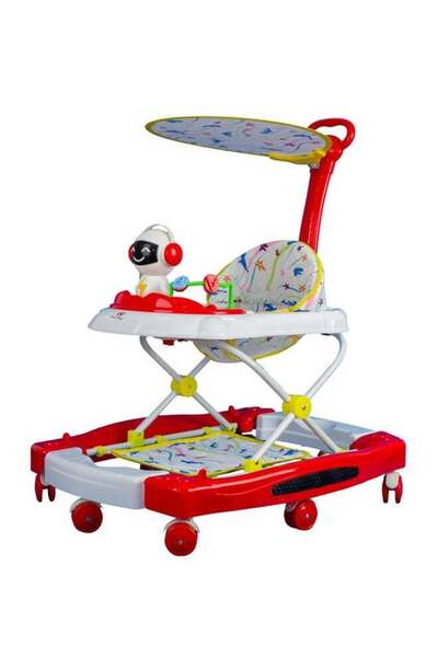 kiddoz مشاية أطفال - أحمر