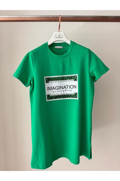 Moodbasic Stone Printed T-Shirt