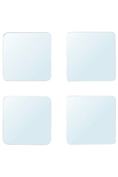 IKEA Sörlı 4 Adet 20x20 cm Cam Kare Duvar Aynası