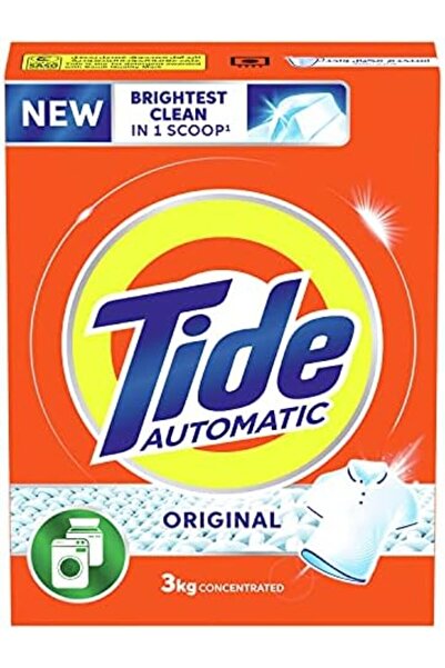 Tide Automatic Powder Laundry Detergent Original Scent 3kg