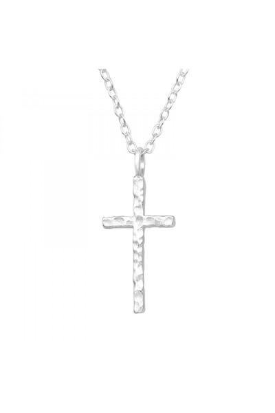 Boutique 23 Lantisor cu pandantiv Cruciulita II, lungime 45 cm, argint 925, argintiu, cutie bijuterii