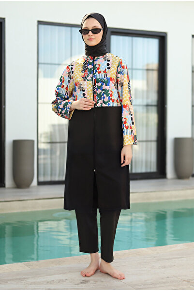 HEQA Плавки з візерунком Patchwork