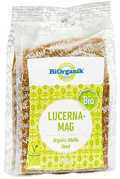 JollyMag Lucerne (alfalfa) seeds for sprouting organic 200g Biorganik