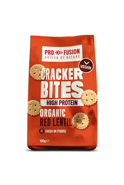 JollyMag Crackers proteici cu faina de linte rosie, bio, 150g, Profusion