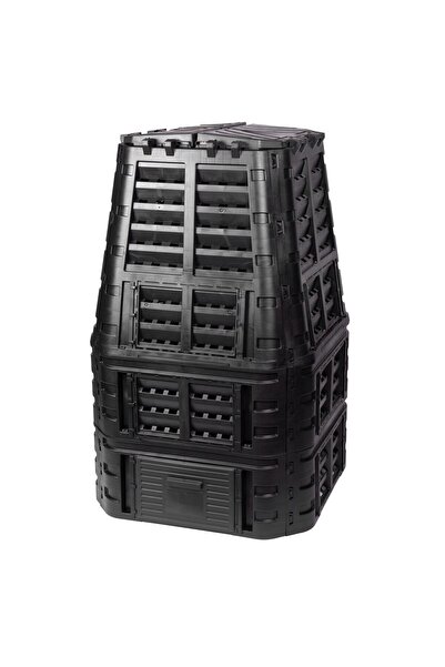 JollyMag Compostor de gradina, 1000 L, negru