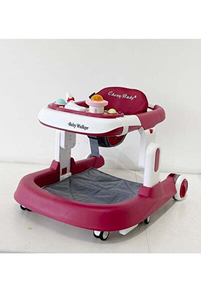 kiddoz Multifunctional Walker with Toy Tray (RED)