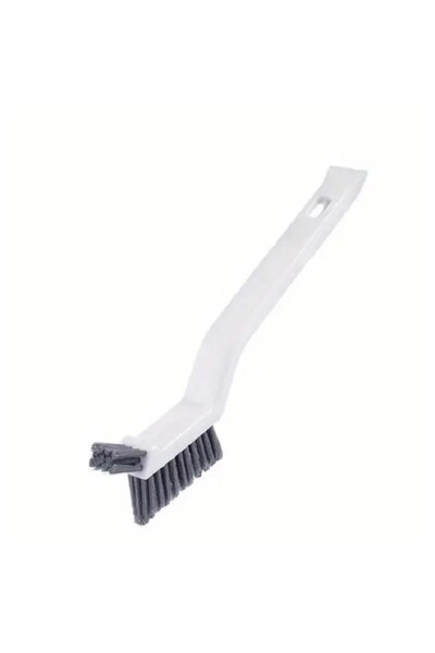Flippy 3-in-1 Floor and Grout Cleaning Brush Flippy, 28 cm Handle, PP/Steel/Plastic, Hair Lint Clamp, White