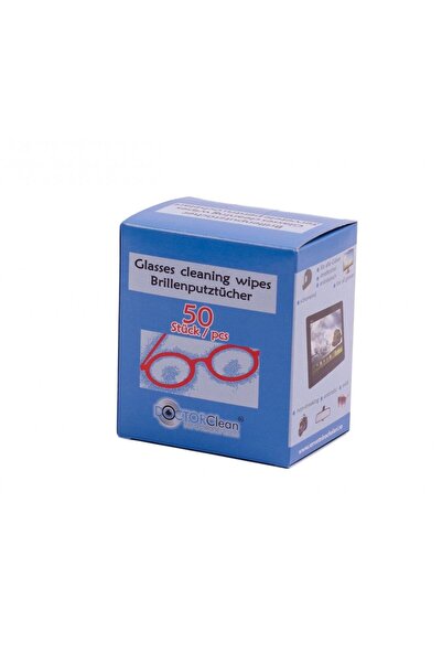 DR. CLEAN Șervețele umede pentru curățarea ochelarilor, 50 buc.