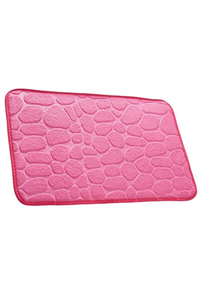 JollyMag Covoras de baie din Poliester si spuma de memorie, model pietre, ant...