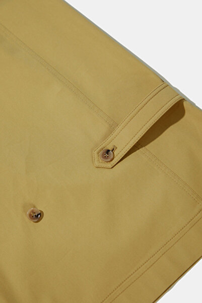 W Collection Mustard Color Wide-Leg Pants