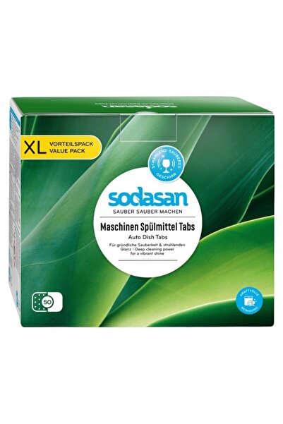 JollyMag Tablete Masina Spalat Vase Bio 50 Buc XL Pack Sodasan