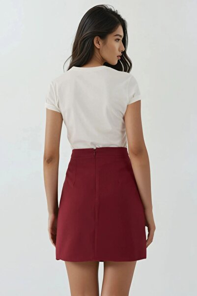 Hiccup High Waist Lightweight Lycra Bell Skirt