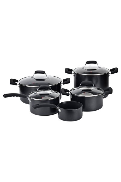 JollyMag Aluminum pot set, 9 pieces, "Primary" - Zokura