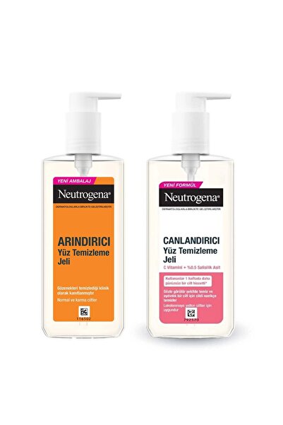 Neutrogena Arındırıcı Yüz Temizleme Jeli 200 Ml - Canlandırıcı Yüz Temizleme ...