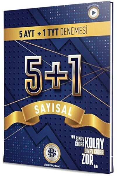 Anla Kazan Yayınları BilgiSarmal 2026 TYT AYT Sayısal 5 + 1 Denemesi
