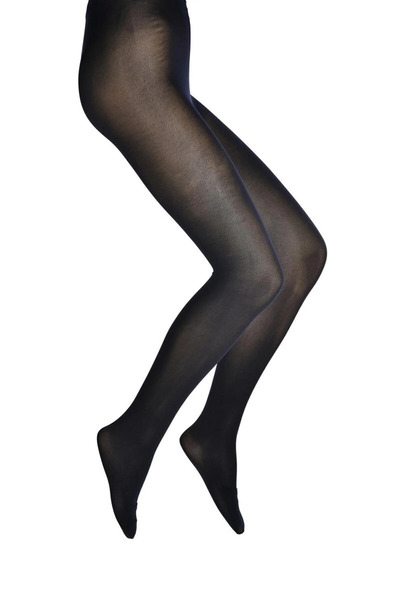 Dore Women's Navy Blue Open Toe Pantyhose Ablution Socks