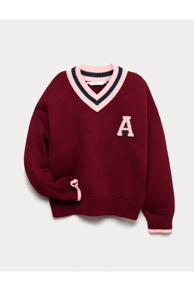 Marks & Spencer Kolej Tarzı Triko Kazak