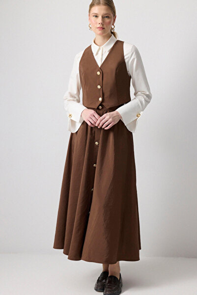 Touché Privé Vest Skirt Kupra Suit