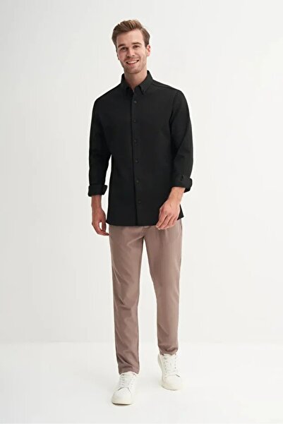 Cazador Regular Fit Viscose Blended Premium Shirt-23145