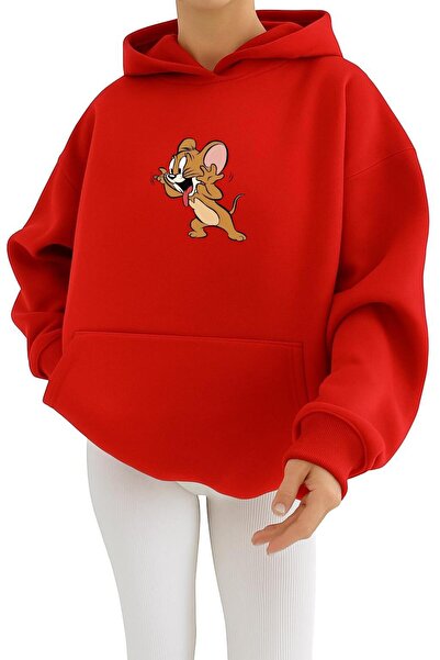 BENROMA Hanorac unisex cu glugă, cu 3 fire, din bumbac pieptănat, cu imprimeu...