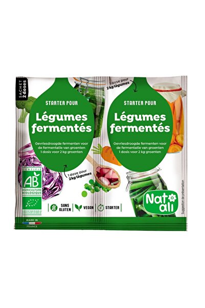 JollyMag Starter pentru fermentare muraturi, bio, 2x 5g, Nat-ali